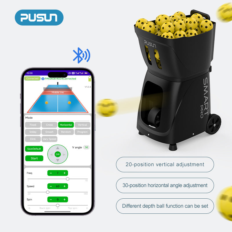 PP-SMART PRO PUSUN New Arrival Model PP-SMART PRO Pickleball Machine